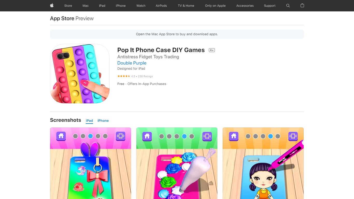 Pop It Phone Case DIY Games 4+ - App Store